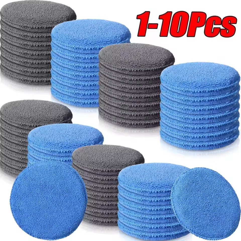 Wax Applicator Pad - 10/1 Pièces Gants applicateurs de cire