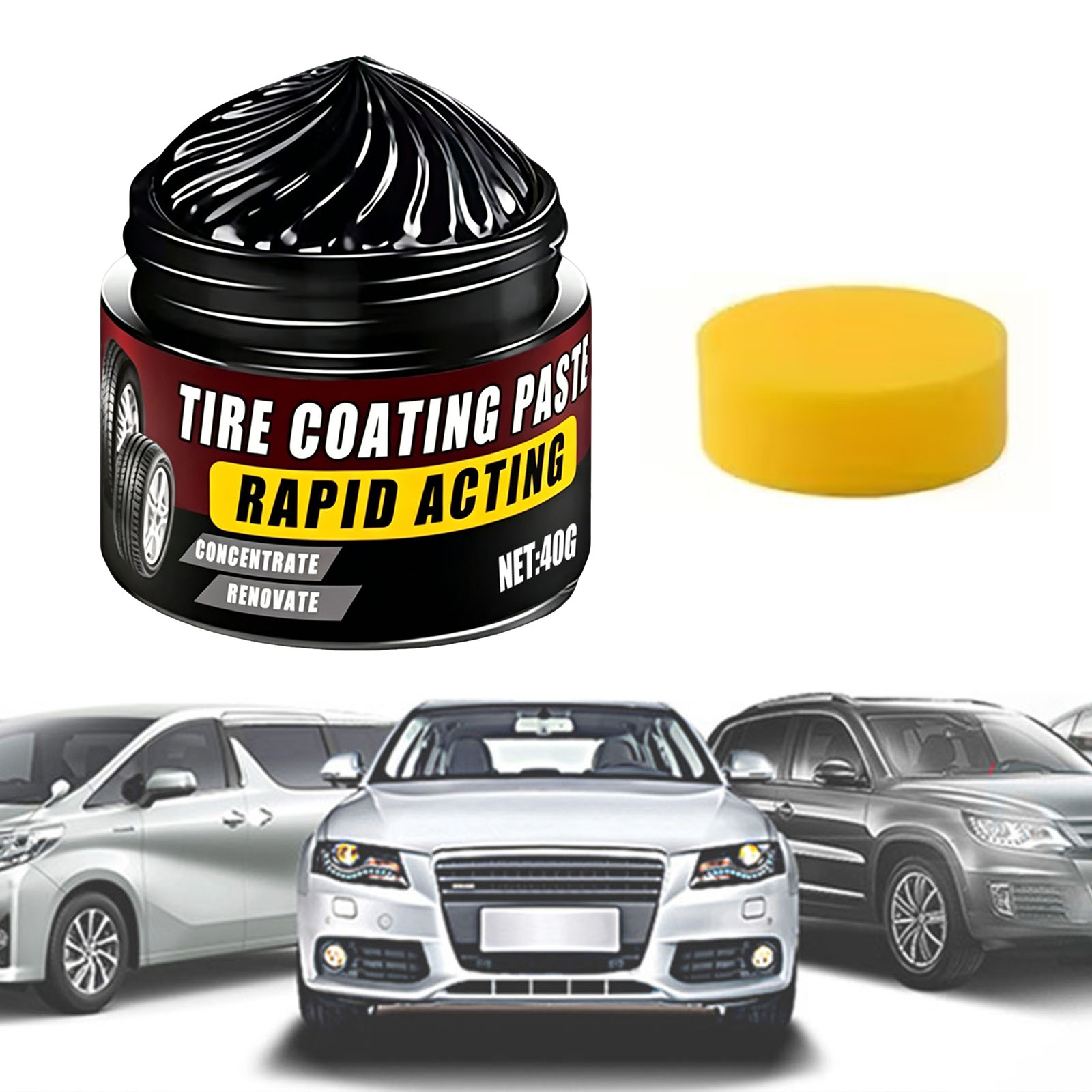 Trim Restorer Plastic - Pâte de réparation anti-rayures pour intérieur