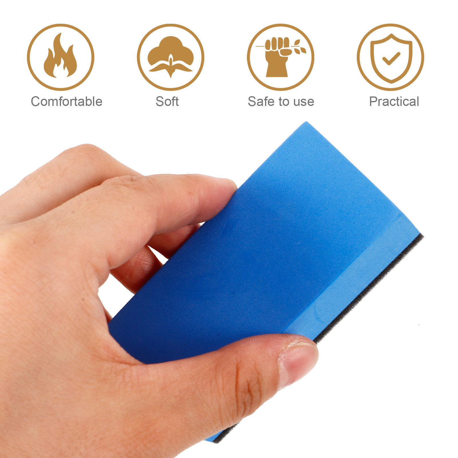 1 ensemble d'éponges de cirage - Wax Applicator Pad avis et prix