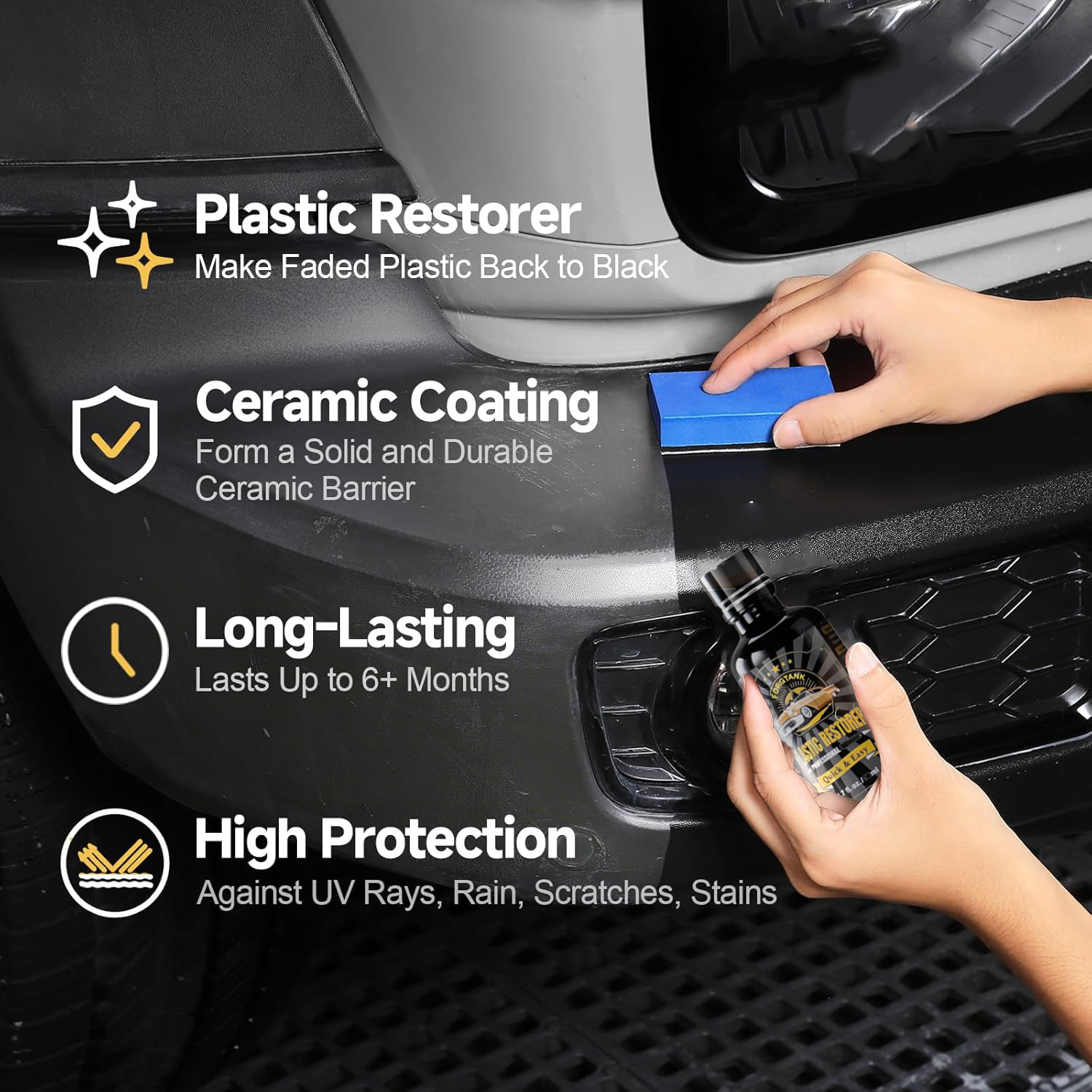 Restaurateur de plastiques pou - Trim Restorer Plastic avis et prix