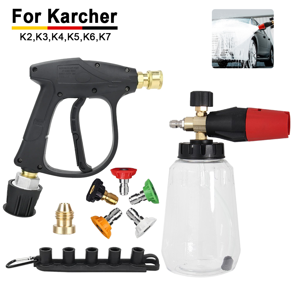 Kit de lance à mousse pour nei - Pressure Washer Foam Gun avis et prix